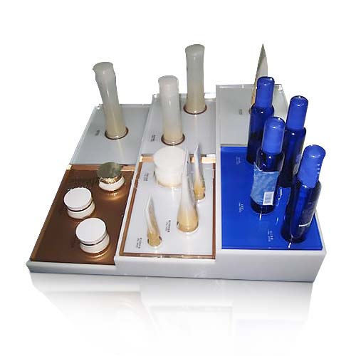 Acrylic Product Countertop Cosmetic Display Stand Wholesale