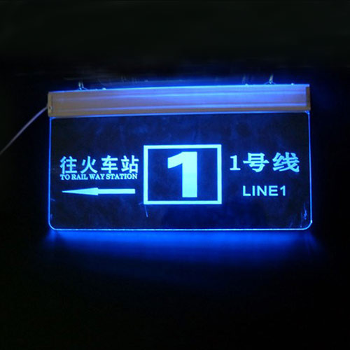 Acrylic LED Sign For Sale