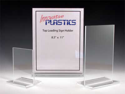 Industrial Acrylic Sign Holders