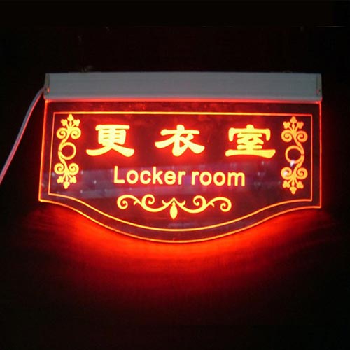 Cheap Acrylic LED Sign