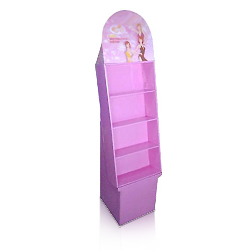 Promotional Cosmetics Corrugated Display Stand Manufacturers