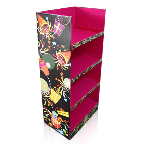 Creative Retail Cardboard Display Stands for Greeting Cards