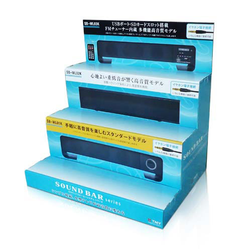 corrugated cardboard counter display stands supplier