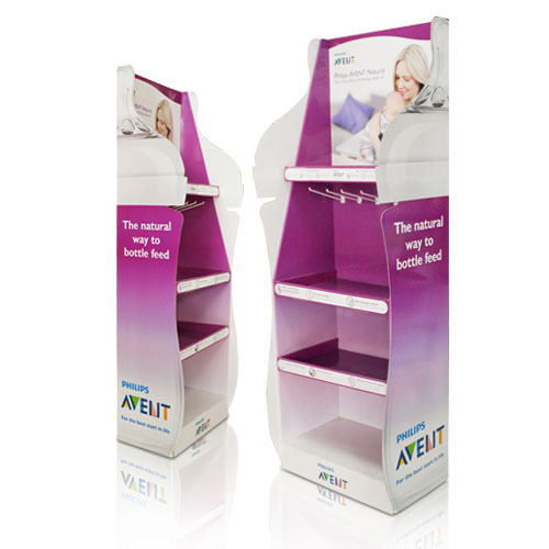 Promotional Cardboard Floor Display Shelves Suppliers