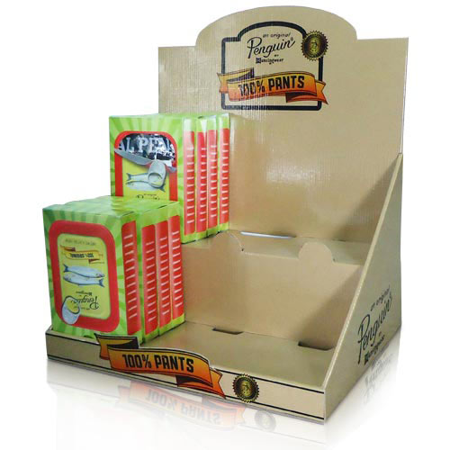 corrugated cardboard pop counter displays supplier