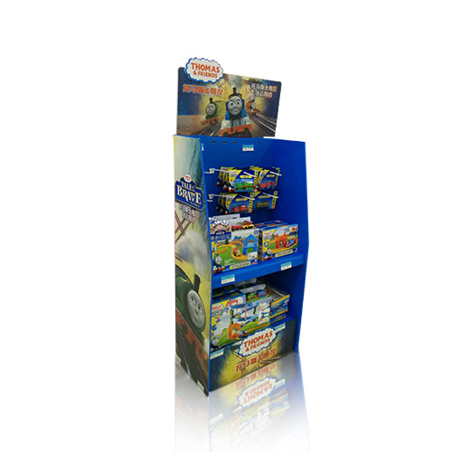 Custom POP Retail Cardboard Floor Display Stands