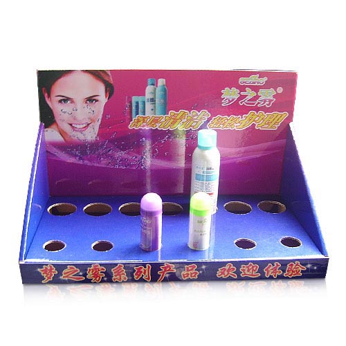 Corrugated Cardboard Cosmetic Counter Displays