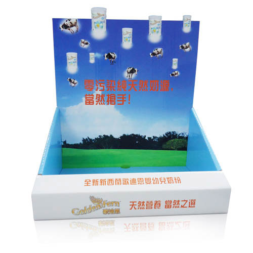 corrugated cardboard counter display boxes supplier