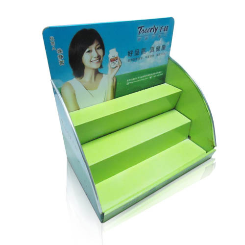 custom pos table top print cardboard display racks factory