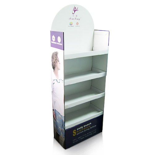 Merchandising Cardboard Point of Floor Display Suppliers