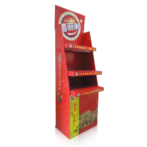 Trade Shows Cardboard Shelf Floor Displays Factory