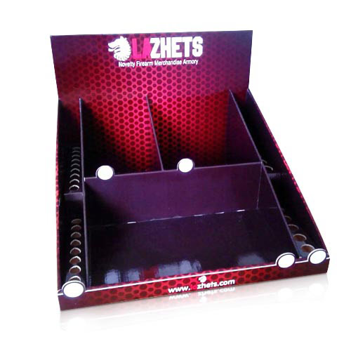 Point of Sale Cardboard Countertop Display Case Manufacturers