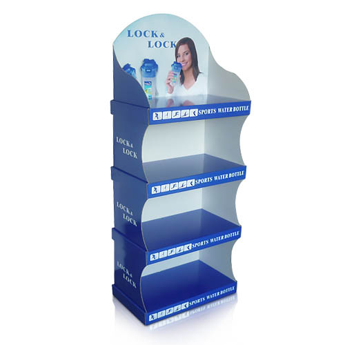 Custom Free Standing Display Stands Floor Cardboard