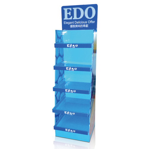 Free Standing Corrugated Cardboard Floor Display Stands Manufacturers