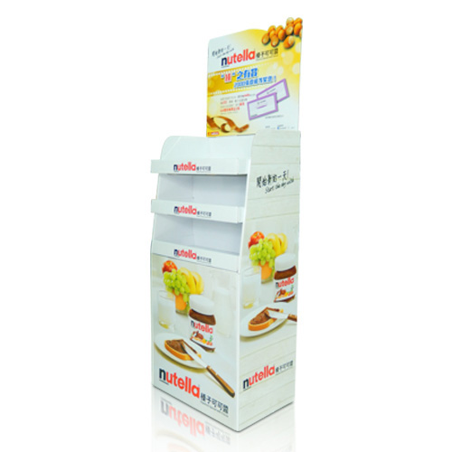 pos retail cardboard floor product display manufacturers