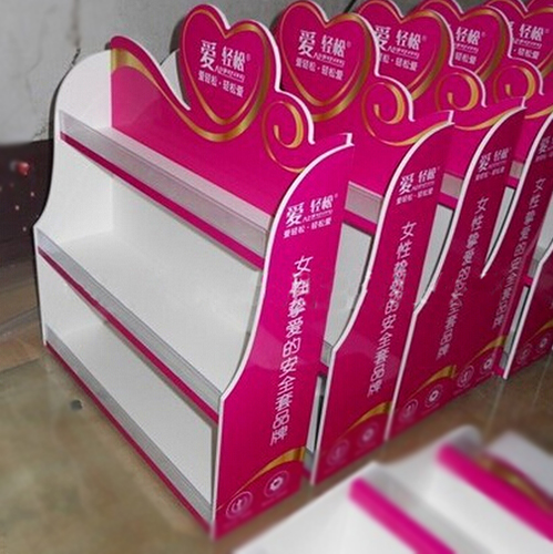 POS pvc foam board countertop display manufacturers