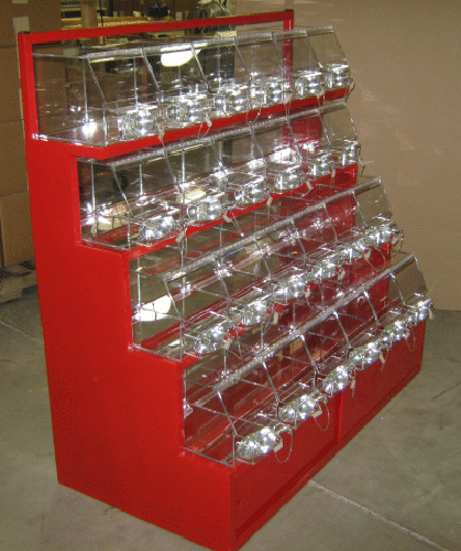 China Acrylic Candy Display Rack Supplier