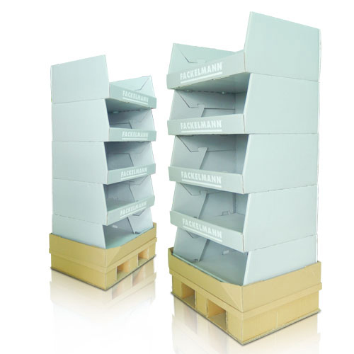  Point of Sale Cardboard Pallet Bins China Factory