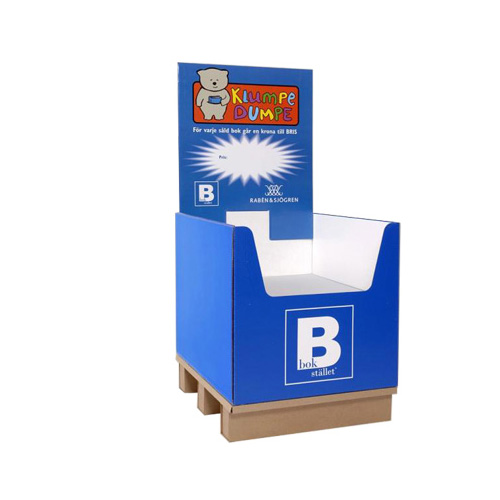 Stock Corrugated Dump Bins Advertising Displaying Units