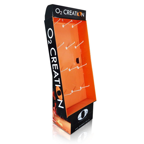 Custom Made Instore Advertising Cardboard Sidekicks Displays Shelf