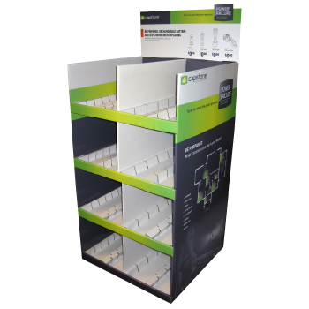 Point of Purchase Corrugated Cardboard Display Cases