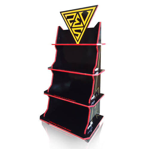 Point of Sale Cardboard Display Shelves