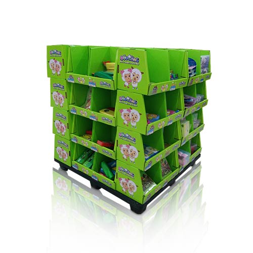 Point of Sale Corrugated Pallet Dump Bin