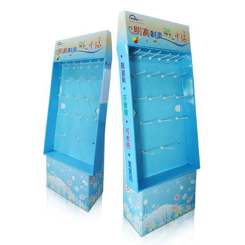 Promotional POP Walmart Corrugated Sidekick Display Racks