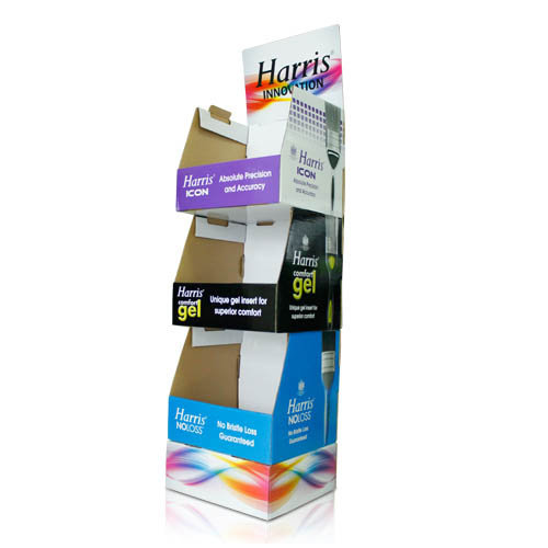 Point of Purchase Cardboard Half Pallet Display Manufacturers