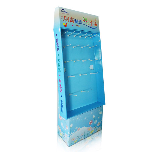 Promotional POP Walmart Corrugated Sidekick Display Racks China Factory