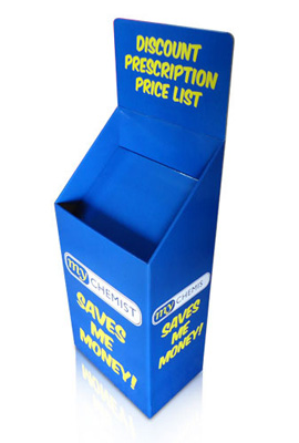 Custom Promotion Free POS Corrugated Pallet Dump Bin