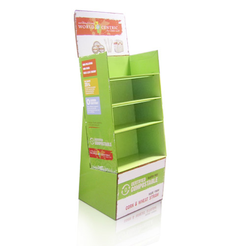 Portable Cardboard POS Display Shelf China Manufacturer