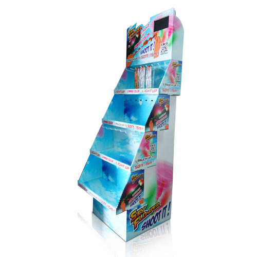 Cheap Cardboard Shop Display Shelf China Manufacturer