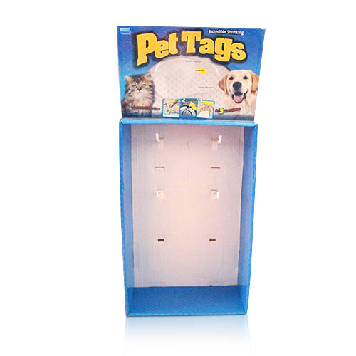 Point of Sale Cardboard Pegboard Displays for Retail Display